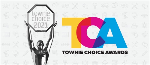 2021 Townie Choice Awards After Townies cast their ballots for their favorite orthodontic services and products, we tallied the results. Now, it’s time to announce the winners of the Orthodontic 2021 Townie Choice Awards!