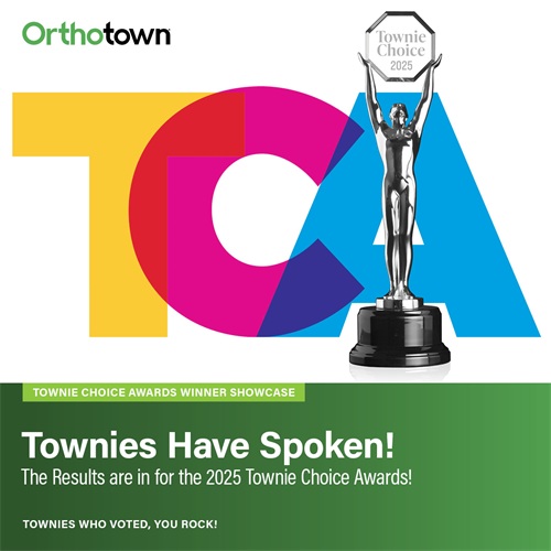 The 2025 Ortho Townie Choice Awards The votes are in! A look at the 2025 Townie Choice Award winners, highlighting this year’s closest races, standout newcomers, and the trusted products Townies rely on most.