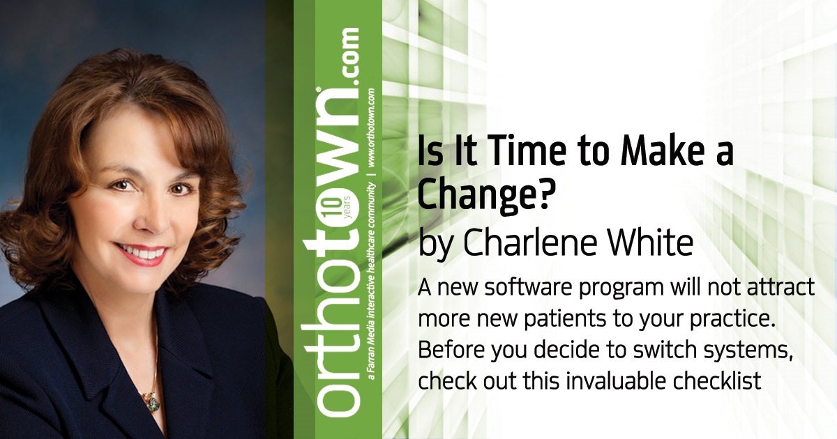 Is It Time to Make a Change? Before you decide to switch systems, check out this invaluable checklist.