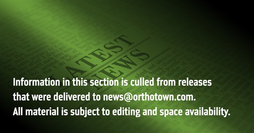 Industry News Take a look at some of the latest happenings in the ortho industry.