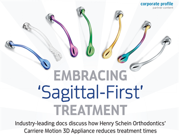 Corporate Profile: Embracing ‘Sagittal-First’ Treatment Drs. Luis Carrière and John Graham discuss Henry Schein Orthodontics’ Carriere Motion 3D Appliance and its benefits.