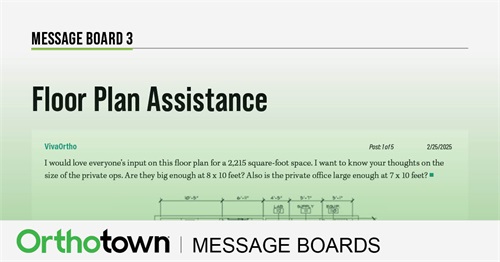 Floor Plan Assistance A Townie seeks
opinions on optimizing a
2,215-square-foot office
floor plan.