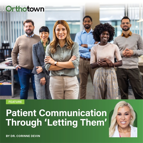 Patient Communication Through ‘Letting Them’ Dr. Corinne Devin offers a military-informed leadership framework that reduces burnout,
improves compliance, and builds patient trust through clarity and composure.