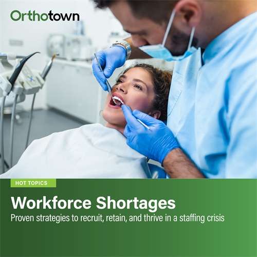 Workforce Shortages The orthodontic staffing shortage is not going away. Practical strategies for recruitment, retention, and running a leaner practice without burning out your team.