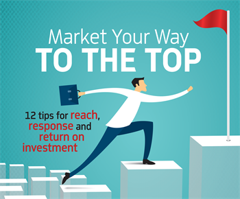 Market Your Way to the Top Orthotown board member Dr. Ann Marie Gorczyca shares 12 marketing tips that help orthodontists increase their reach, response and return on investment.