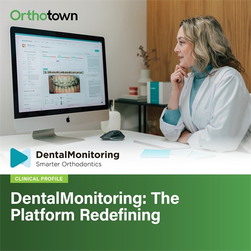 Clinical Profile: The Platform Redefining How Orthodontic Practices Grow DentalMonitoring goes beyond remote check-ins, offering practices a clinical and
business platform to increase starts and improve efficiency.