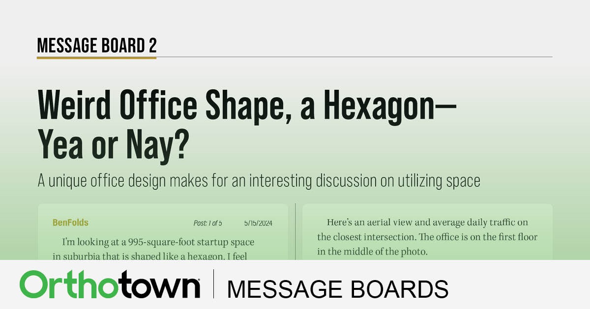 Weird Office Shape, a Hexagon— Yea or Nay? 