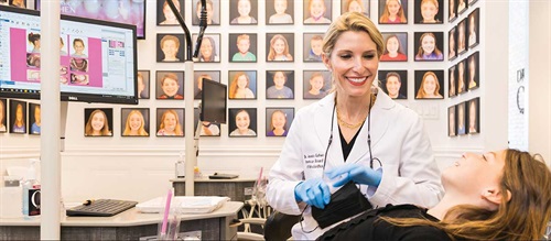 Office Visit: Dr. Jessica Cohen This Townie won a 2021 American Dental Association Design Innovation Award for the orthodontic practice she opened on a historical corner in Highland Park, Illinois. In this month’s cover story, we tour the practice, discover what she learned by studying beauty pageant queens during her orthodontic residency, and how she applies what she learned in business classes to practice ownership.