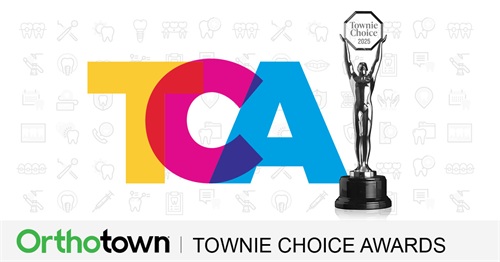 The 2025 Ortho Townie Choice Awards Product Showcase Townie Choice Award season is upon us! Check out our special section that highlights some of the products and services you’ll see on this year’s ballot. Make your voice count, cast your vote and support your favorite orthodontic products and services, and you could win $1,000 and the chance to be featured in Orthotown.