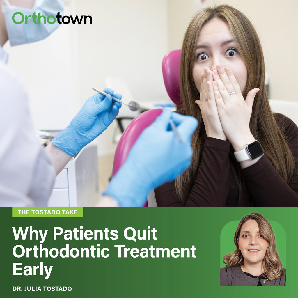  The Tostado Take: Why Patients Quit Orthodontic Treatment Early Dr. Julia Tostado unpacks why patients disengage mid-treatment, from missed appointments to treatment fatigue, and shares strategies for recognizing disengagement early and keeping patients motivated to the finish line.