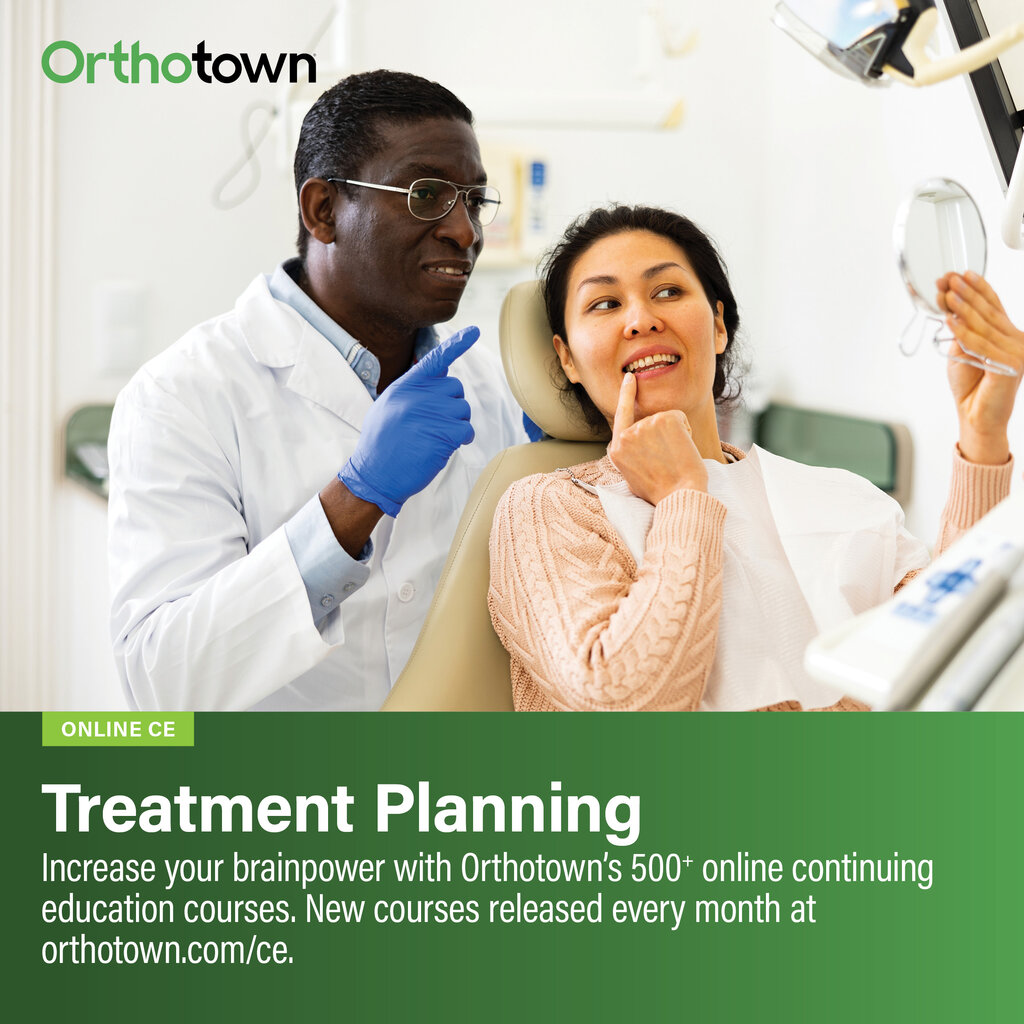 Poll: Treatment Planning Orthotown’s monthly poll helps see how other practices operate. This month Townies weigh in on treatment planning.
