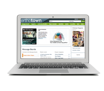 Orthotown.com Highlights Take a look at some of the most-discussed cases and topics that you can find on our website.
