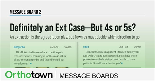 Definitely an Ext Case—But 4s or 5s? An extraction is the agreed-upon play, but Townies must decide which direction to go