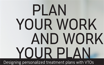 Continuing Education:  Plan Your Work  and Work Your Plan Modern treatment-planning software often automatically builds visual treatment objectives (VTOs) for you, but it wasn’t that long ago that clinicians calculated and created them by hand. Dr. Bonham Magness shares a couple of cases from his patient archives, and reveals how close his forecasts were to the final results.