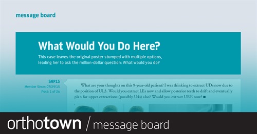 What Would You Do Here? This case has left this Townie stumped with multiple options, leading her to ask the  million-dollar question: What would you do?