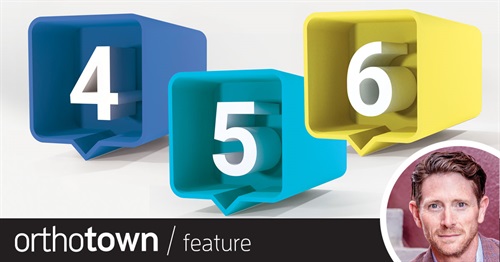 As Easy As 4, 5, 6 Dr. Robert (“Tito”) Norris discusses the 4–5–6 technique for diagnosing and treating
interdisciplinary patients, and shares a case study that illustrates its steps.